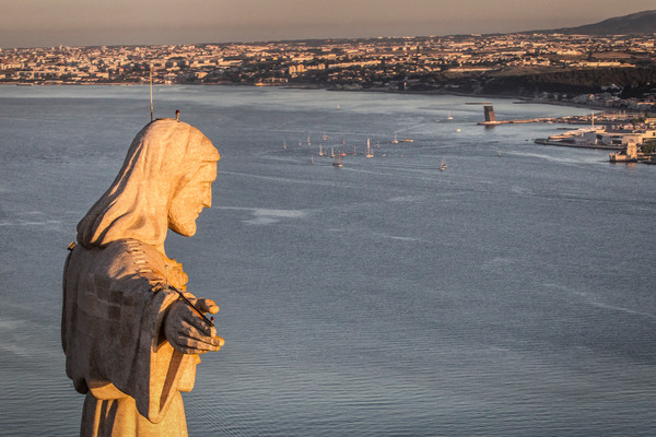 May 27, 2015. Aerial views of Lisbon, Portugal.