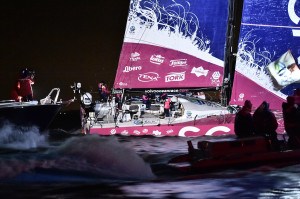 June 11, 2015. Team SCA wins Leg 8 from Lisbon to Lorient  Ricardo Pinto / Volvo Ocean Race 
